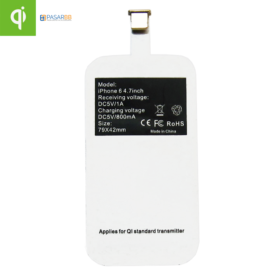jual qi wireless charger card receiver untuk iphone 5 6 jual qi wireless charger card receiver untuk iphone 5 6