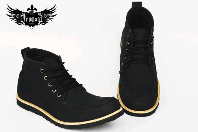 jual sepatu pria truman saybia buck black original murah jual sepatu pria truman saybia buck black original murah