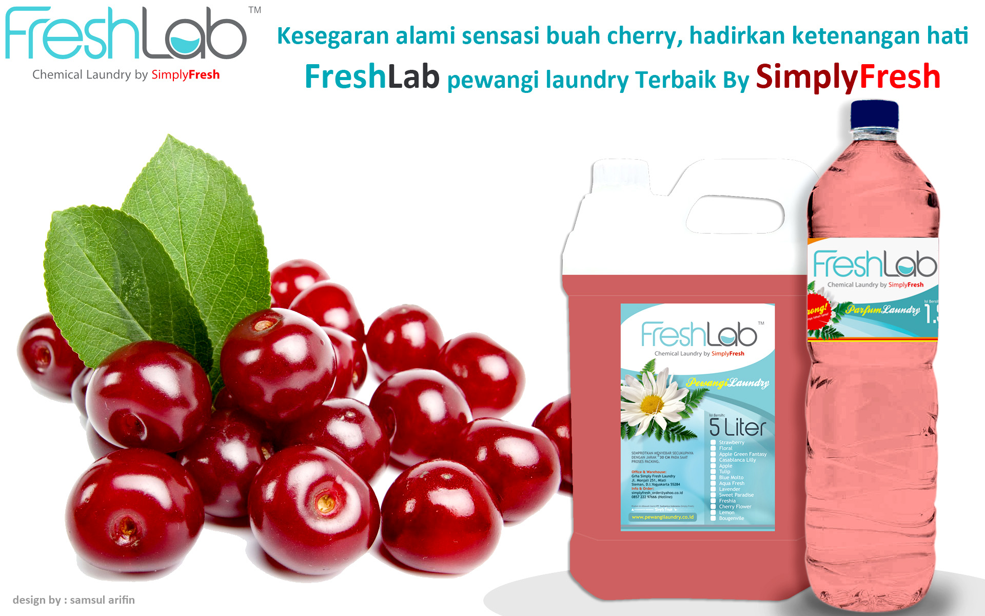 Laundry Fragrance Freshlab Supplier Parfum Laundry Depok Perfume