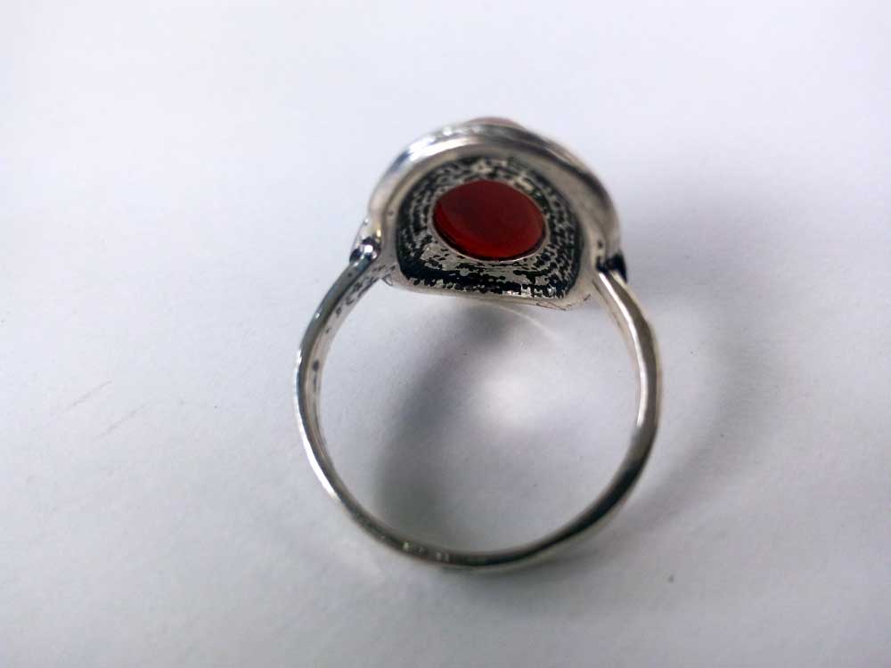 jual cincin wanita batu akik raflesia coklat rcrc01 jual cincin wanita batu akik raflesia coklat rcrc01