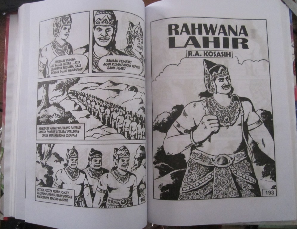 jual komik rahwana lahir karya ra kosasih cover koleksi mahabharata jual komik rahwana lahir karya ra kosasih cover koleksi mahabharata