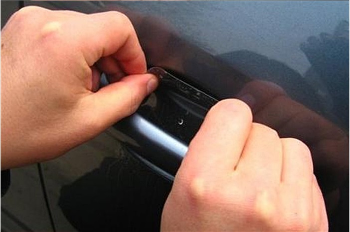 Harga Stiker Anti Gores Handle Pintu Mobil (isi 4 lembar)