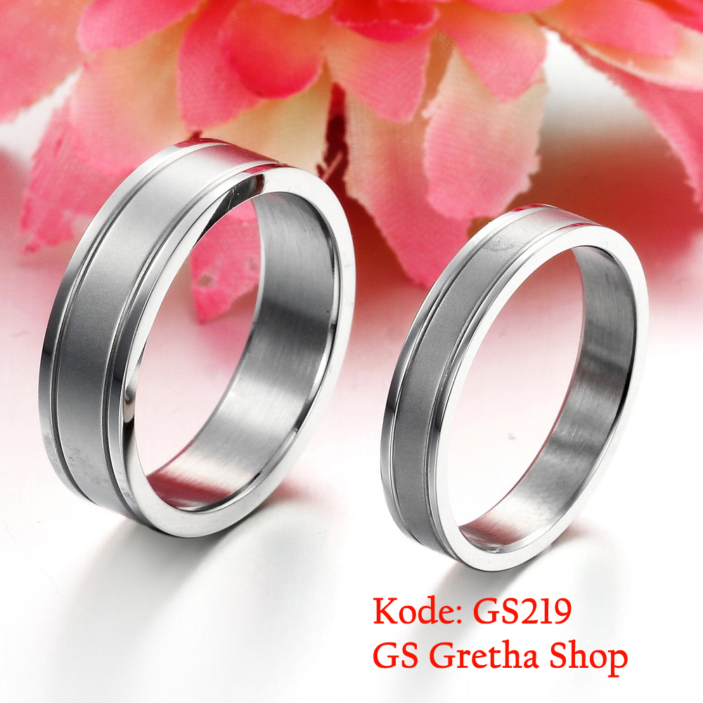 Jual Cincin Couple Titanium Cincin Nikah Tunangan dan Fashion TOKO FASHION MEDAN Tokopedia .