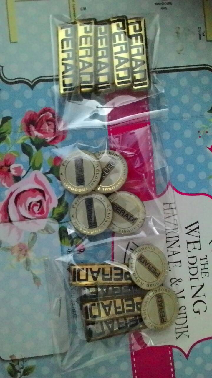 jual pin bros peradi aoii toga jual pin bros peradi aoii toga