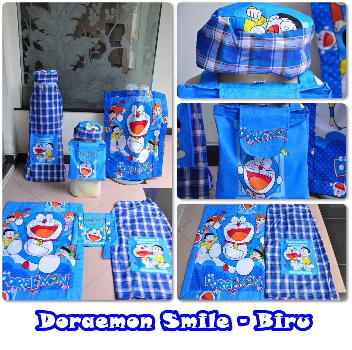 jual sarung doraemon smile size mukena laris jual sarung doraemon smile size mukena laris