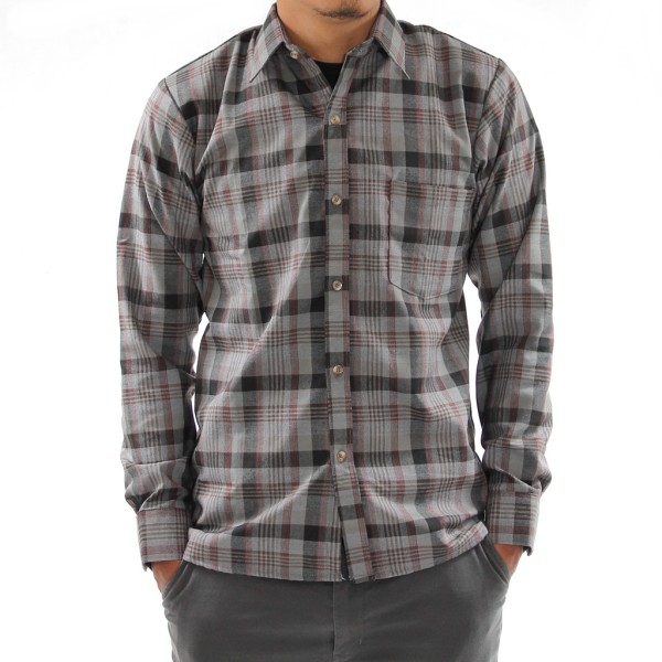 Jual Kemeja Flanel Lengan Panjang Pria Casual Murah Trendy jual kemeja flanel lengan panjang pria casual murah trendy