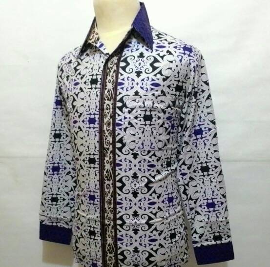 jual baju kemeja batik pekalongan panjang katun kerja pria jual baju kemeja batik pekalongan panjang katun kerja pria