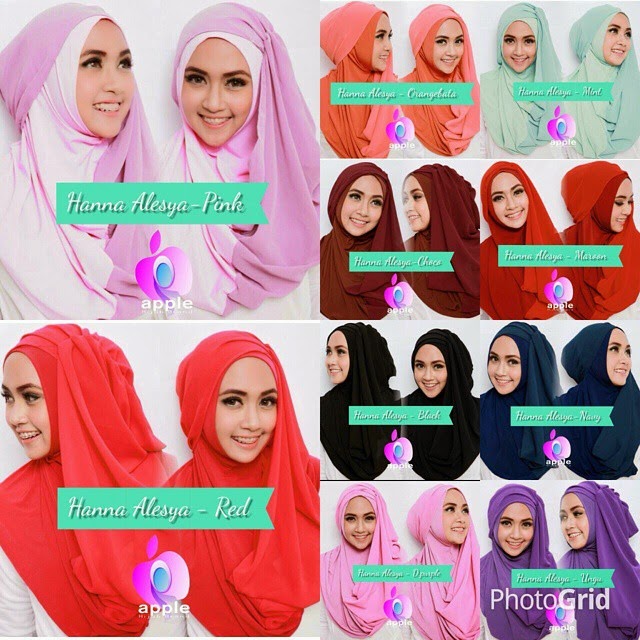 Hijab Instan Jilbab Syari Hanna Alesya