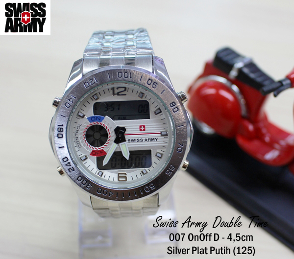jual jam tangan keren swiss army time 007 on jual jam tangan keren swiss army time 007 on