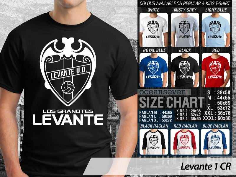 KAOS BOLA DISTRO OCEANSEVEN - LEVANTE LOGO KAOS BOLA DISTRO OCEANSEVEN - LEVANTE LOGO