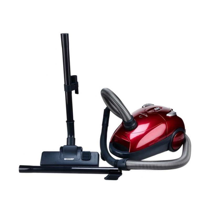 jual sharp vacuum cleaner low wattage ec 8304 r merah jual sharp vacuum cleaner low wattage ec 8304 r merah