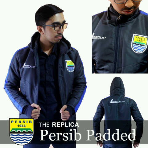 jual jaket persib juara bahan taslan waterproof tebal jual jaket persib juara bahan taslan waterproof tebal