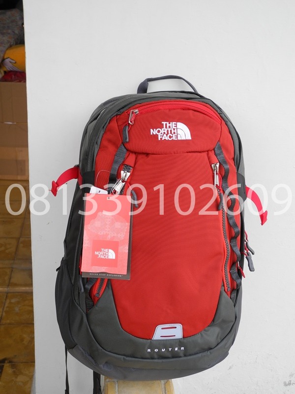 jual tas ransel backpack the router 41 l merah abu ransel branded jual tas ransel backpack the router 41 l merah abu ransel branded