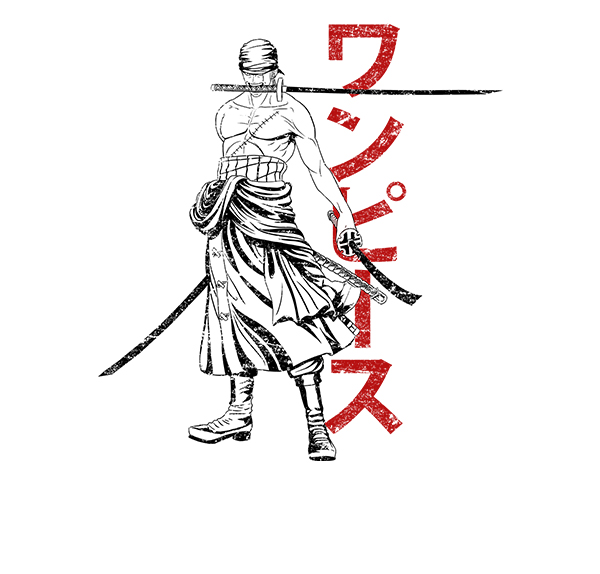jual kaos keren anime series one zoro swordsman jual kaos keren anime series one zoro swordsman