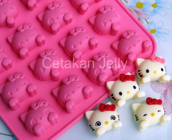 jual hello chocolate pudding jelly mold cetakan jual hello chocolate pudding jelly mold cetakan