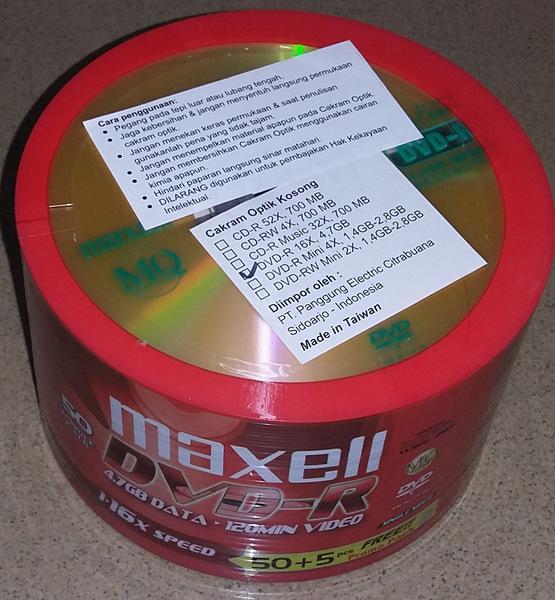jual dvd r 16x maxell roll 50 5 jekardah ninetynine tech jual dvd r 16x maxell roll 50 5 jekardah ninetynine tech