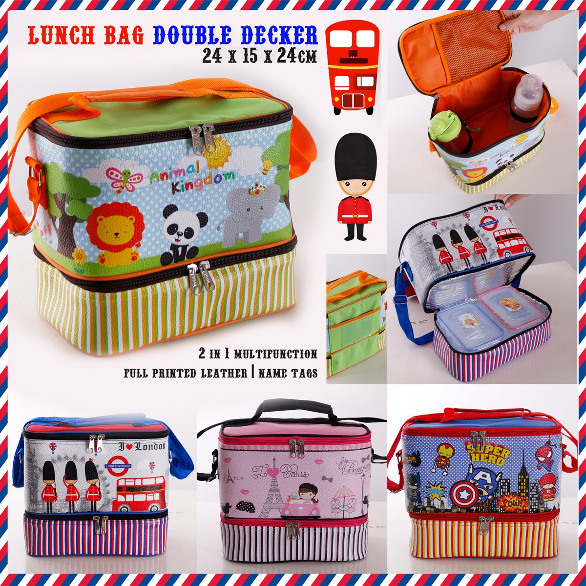 jual lunch bag decker tas makan anak nes jual lunch bag decker tas makan anak nes
