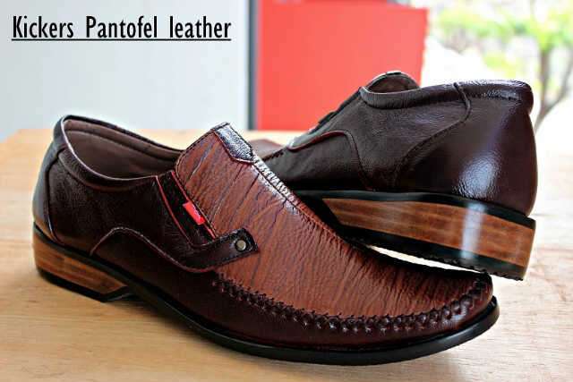 jual sepatu casual kickers pantofel leather shopaholic jual sepatu casual kickers pantofel leather shopaholic
