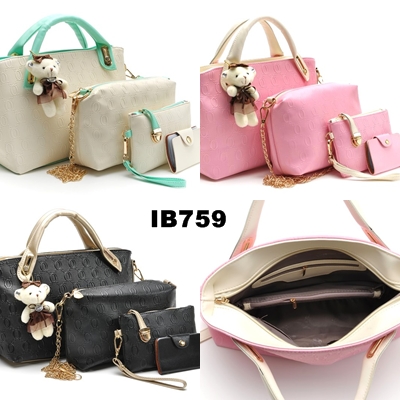 jual tas import branded fashion korea ib759 4in1 boneka jual tas import branded fashion korea ib759 4in1 boneka