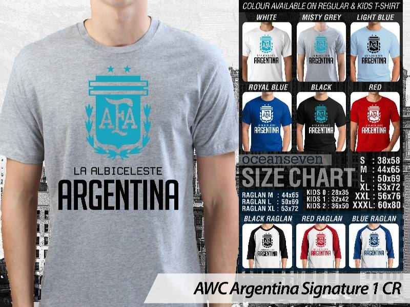 KAOS BOLA DISTRO OCEANSEVEN - ARGENTINA LOGO KAOS BOLA DISTRO OCEANSEVEN - ARGENTINA LOGO