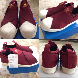 Adidas Superstar Slip On maron Adidas Superstar Slip On maron