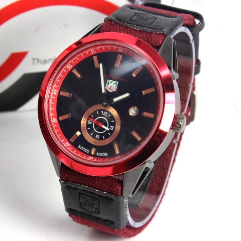 jual jam tangan tag heuer chrono aktif tali kanvas terbaru jual jam tangan tag heuer chrono aktif tali kanvas terbaru