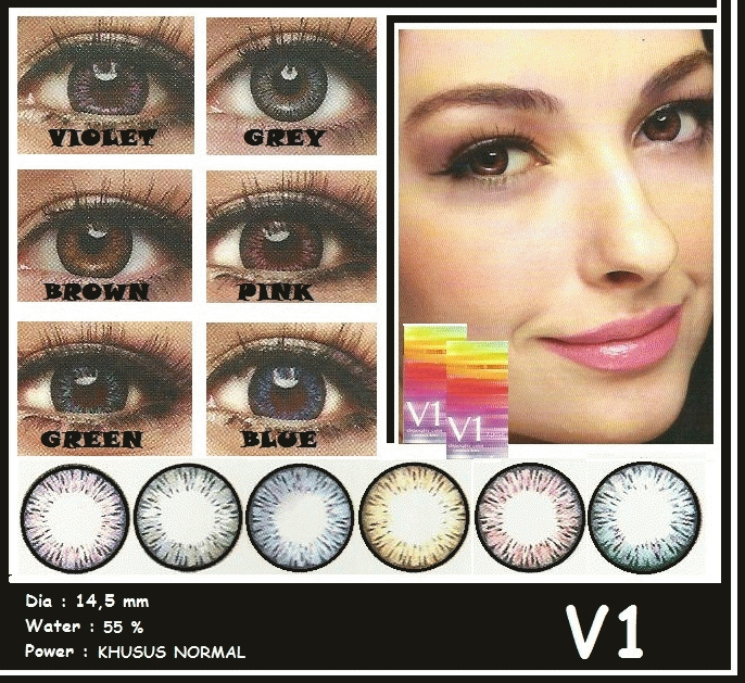 jual softlens v1 xpose soft lens v satu water 55 dia 14 jual softlens v1 xpose soft lens v satu water 55 dia 14