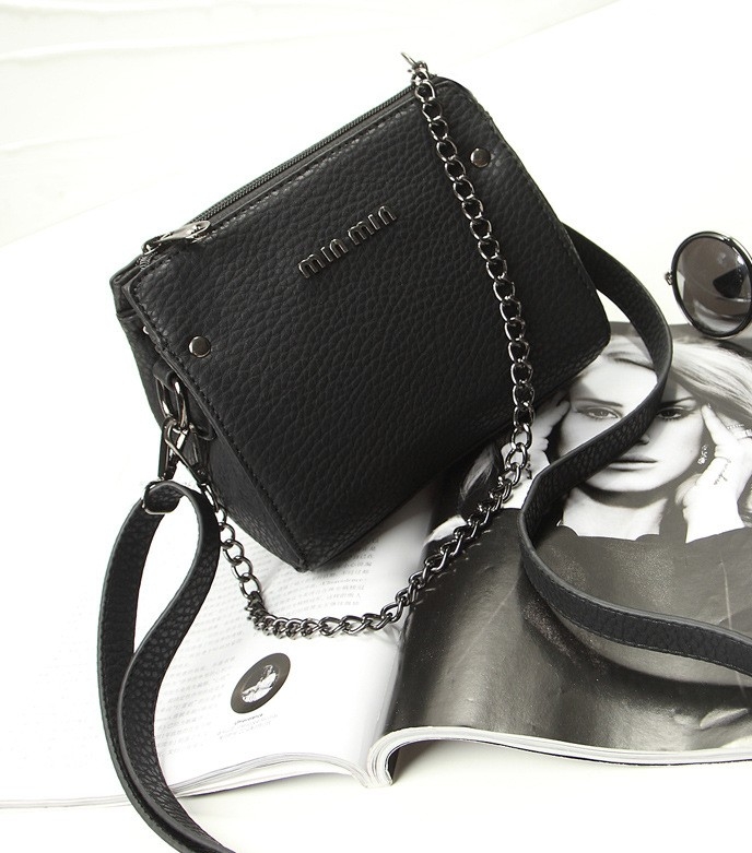 jual t6486 tas fashion import min min sling bag black jual t6486 tas fashion import min min sling bag black
