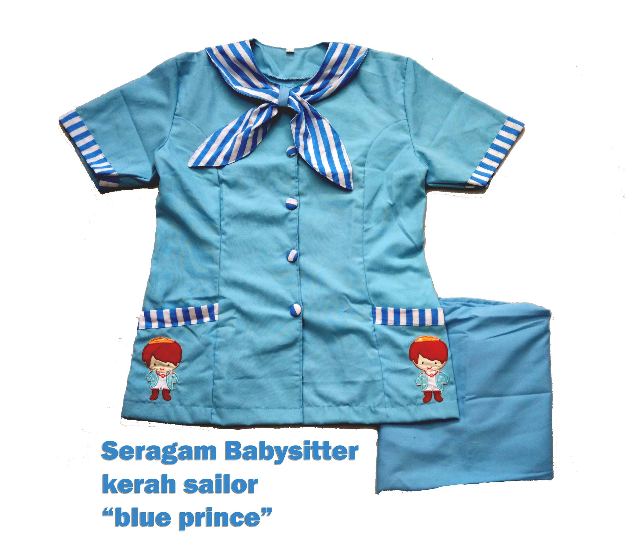 jual seragam kerah sailor biru selina baby shop jual seragam kerah sailor biru selina baby shop