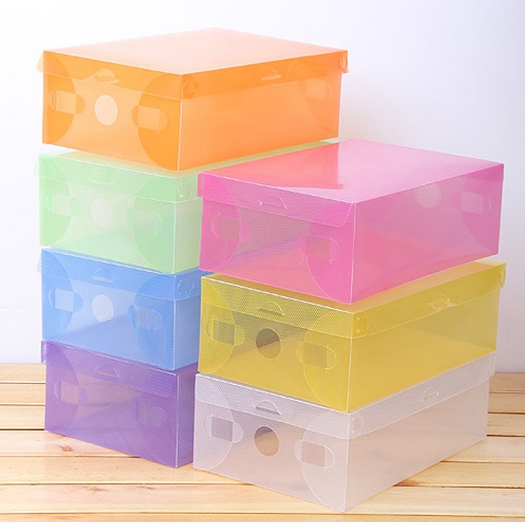 jual kotak sepatu sandal transparan shoe box tembus jual kotak sepatu sandal transparan shoe box tembus