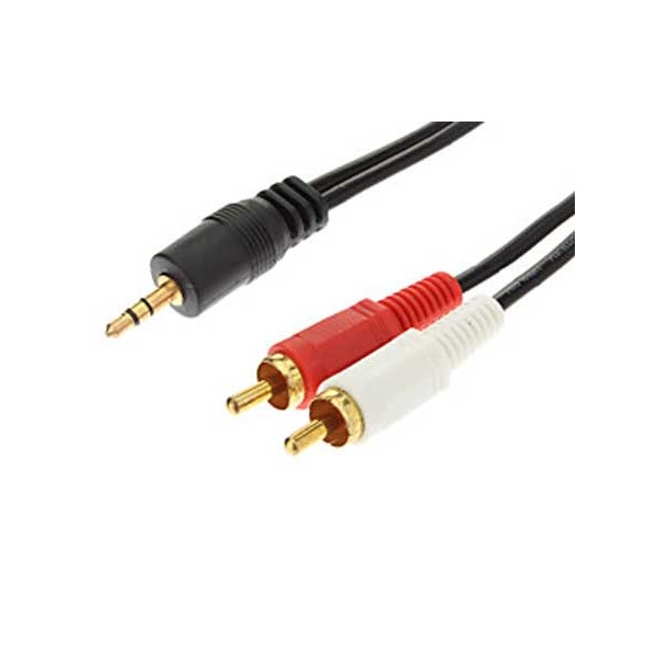 jual kabel audio 3 5mm to 2rca 10m artica computer jual kabel audio 3 5mm to 2rca 10m artica computer