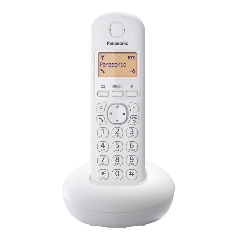 jual telepon wireless cordless phone panasonic kx tgb210 white dtc modern living jual telepon wireless cordless phone panasonic kx tgb210 white dtc modern living