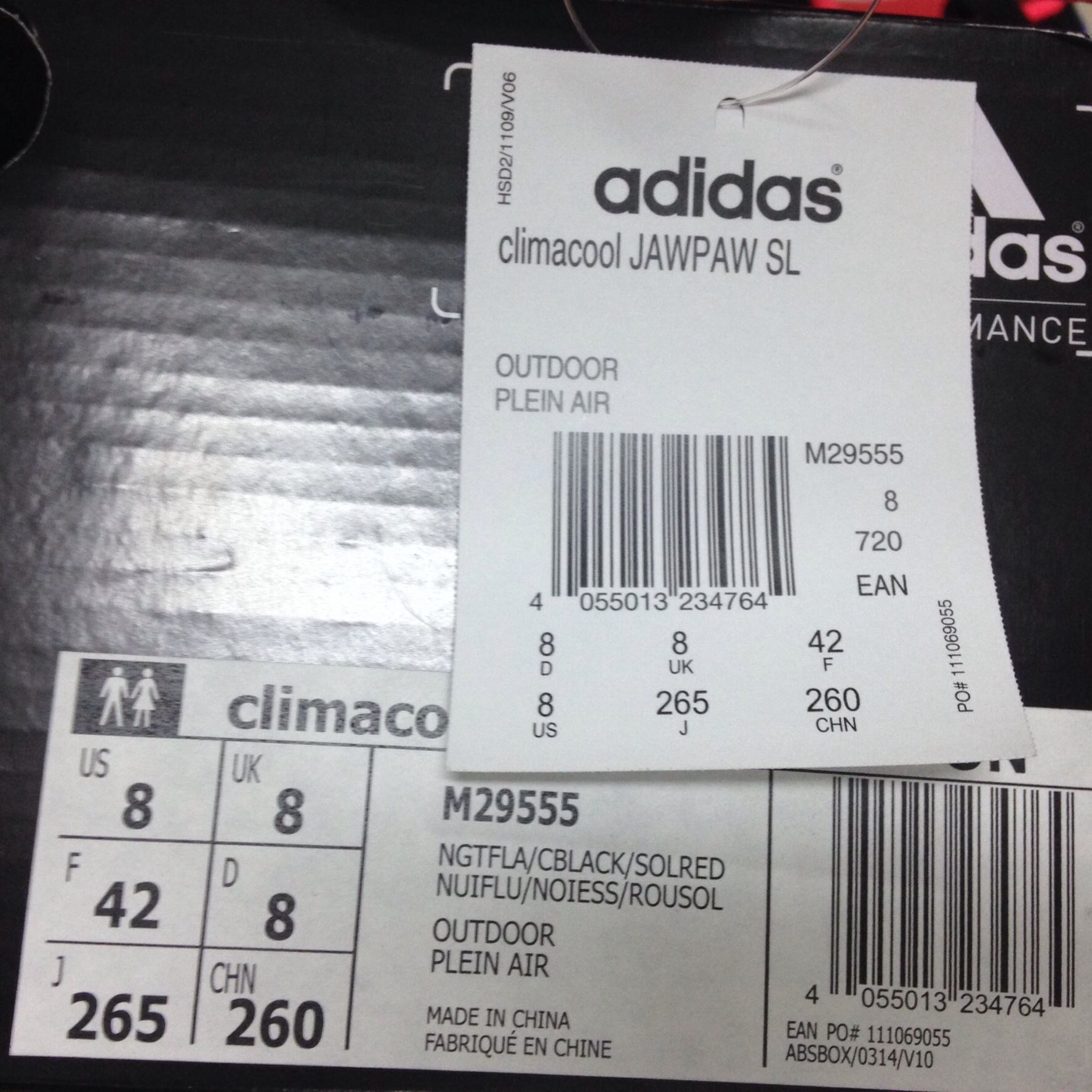 Sepatu Outdoor Adidas Jawpaw Slip On Anzit Dlx Kurobe Duramo Goretex dll