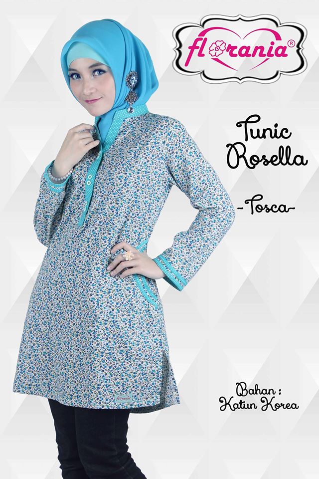 Rosella Tunik jual florania tunic rosella blus tunik atasan afifah Rosella Tunik jual florania tunic rosella blus tunik atasan afifah