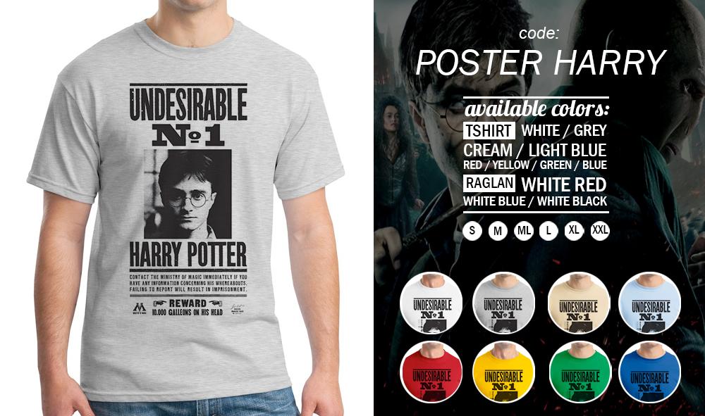 KAOS POSTER HARRY MURAH | KAOS DISTRO MURAH | RABBANI DISTRO KAOS POSTER HARRY MURAH | KAOS DISTRO MURAH | RABBANI DISTRO