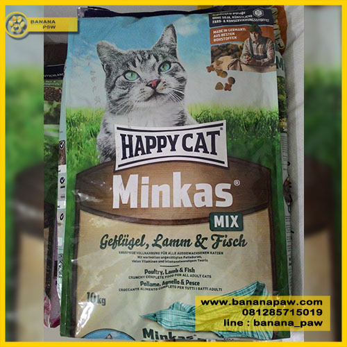 jual makanan kucing happy cat minkas mix 10 kg banana paw petshop jual makanan kucing happy cat minkas mix 10 kg banana paw petshop