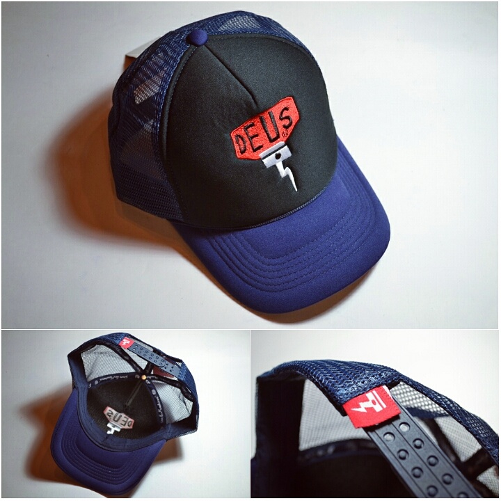 jual topi hats deus ex machina trucker foam piston navy black snick o jual topi hats deus ex machina trucker foam piston navy black snick o