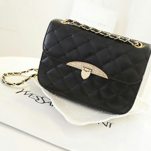 jual tas wanita hitam import korea tali rantai kulit selempang demo store 2 jual tas wanita hitam import korea tali rantai kulit selempang demo store 2