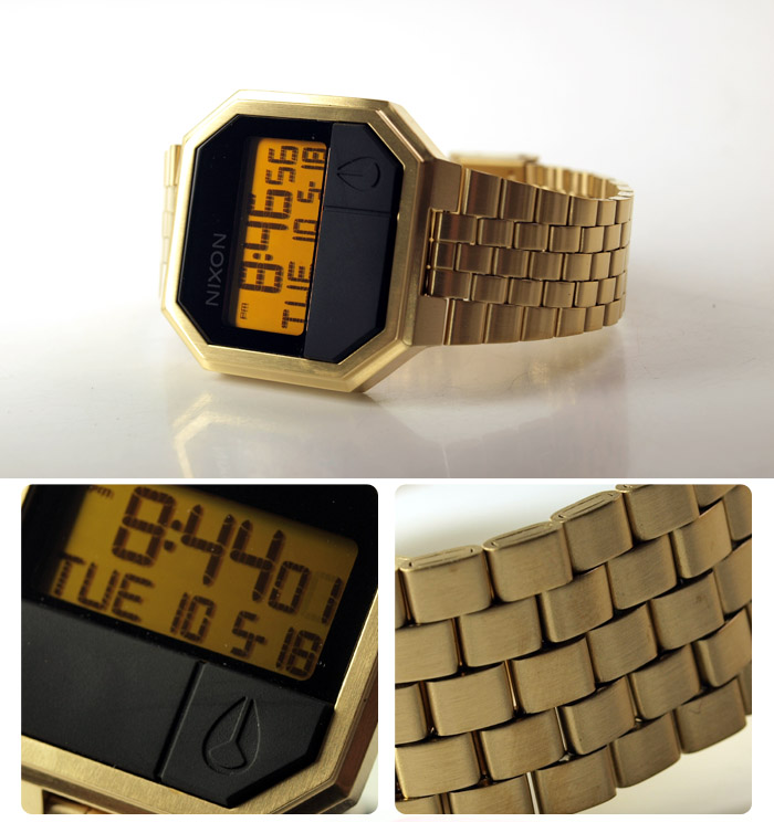 jual jam tangan nixon re run gold original series jual jam tangan nixon re run gold original series