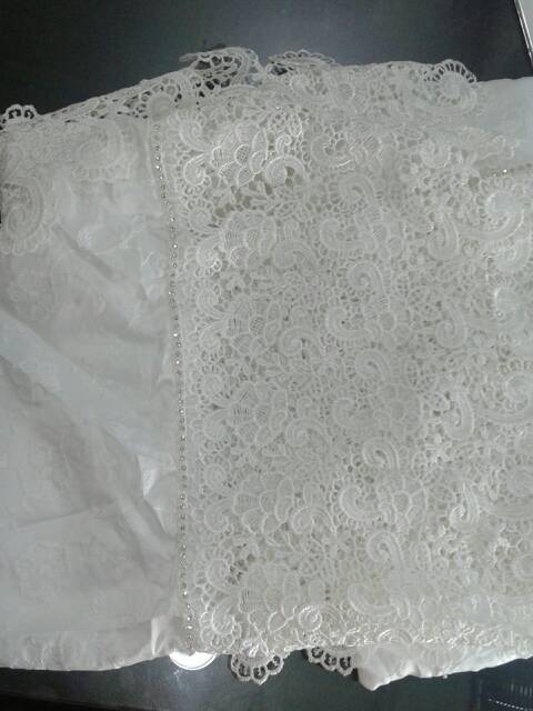 jual mukena renda prada warna senada dengan permata swarowski gasera fourty jual mukena renda prada warna senada dengan permata swarowski gasera fourty