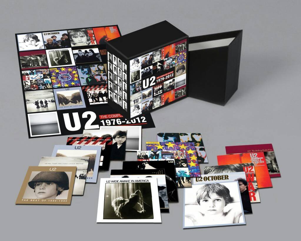 jual u2 the complete edition 1976 2012 19cds album box jual u2 the complete edition 1976 2012 19cds album box