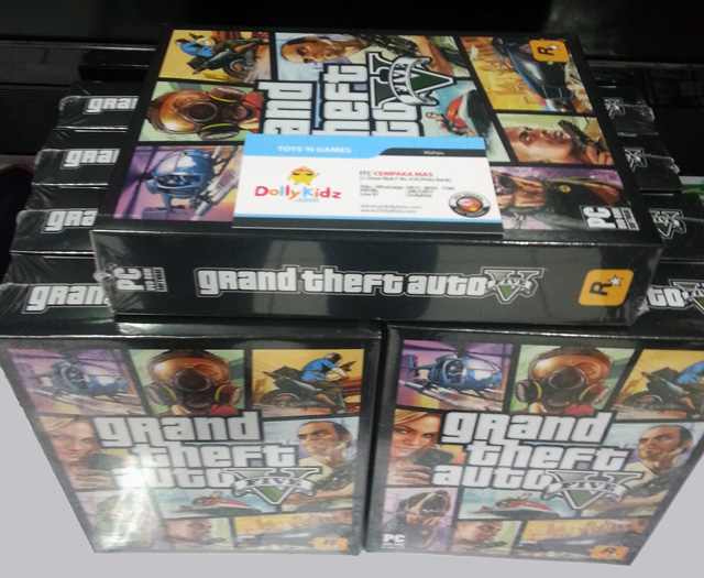jual kaset pc original grand theft auto v gta 5 7 disc dvd dollykidz jual kaset pc original grand theft auto v gta 5 7 disc dvd dollykidz