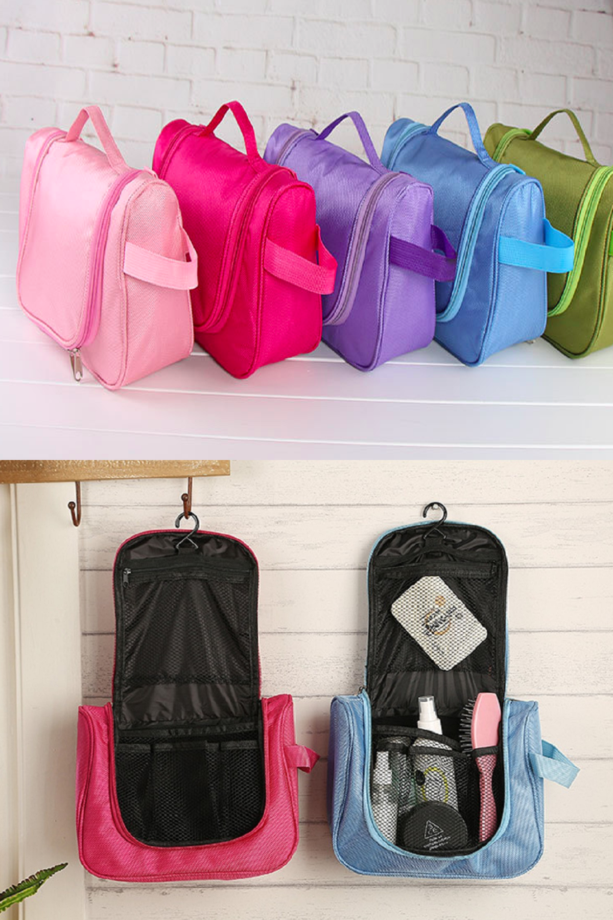 ... Tas Peralatan Mandi Kosmetik Toilet Organizer Bag Travel Mate Jual Korean Toiletries Perlengkapan Ceria Smart Tokopedia