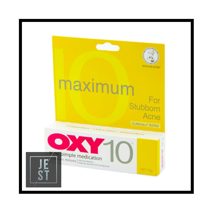 Jual Oxy 10 Pimple Medication - Obat Jerawat - 10 gr - JEST Atelier | Tokopedia