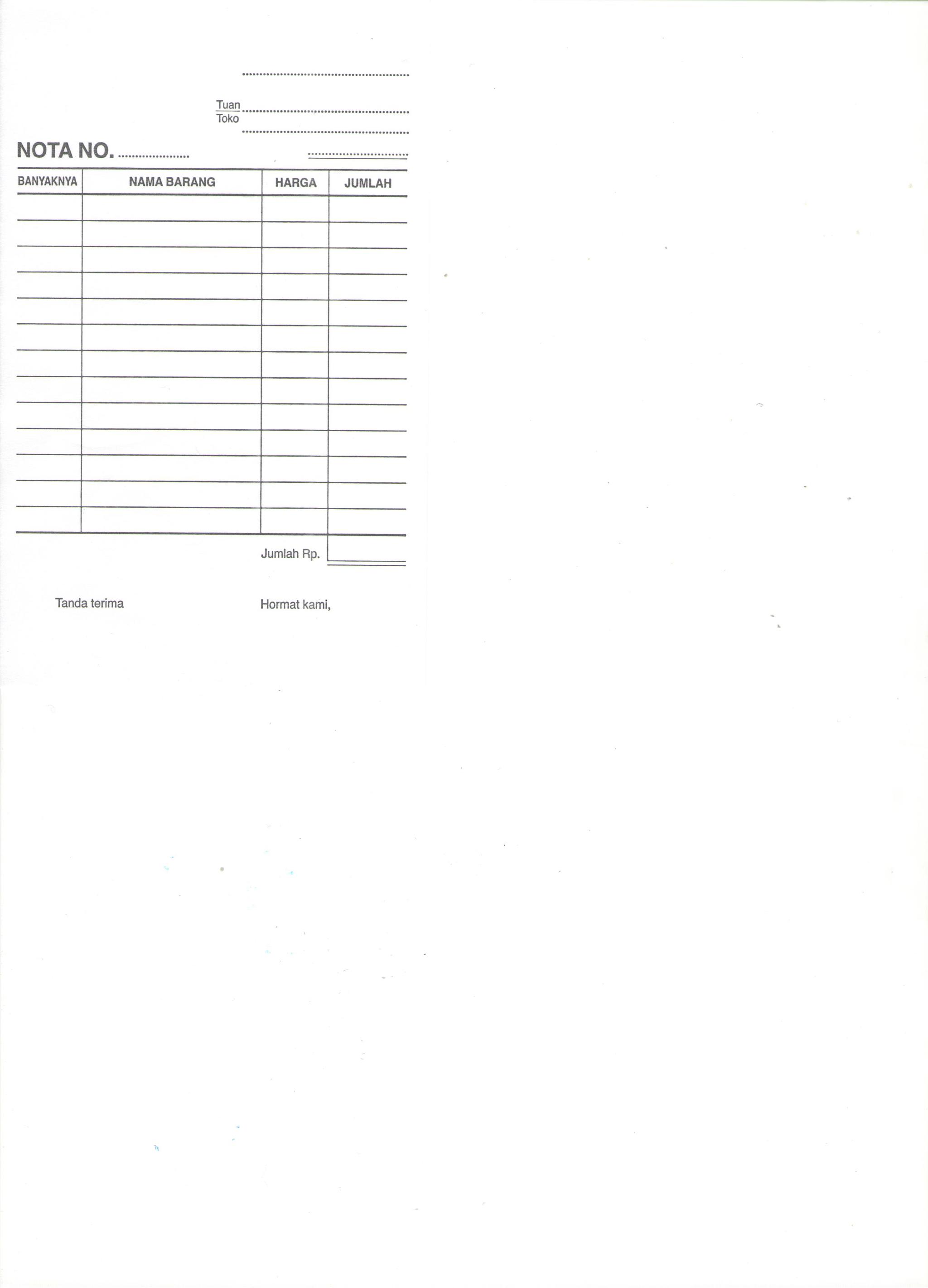 jual buku nota kontan 1 ply kecil ok mart jual buku nota kontan 1 ply kecil ok mart