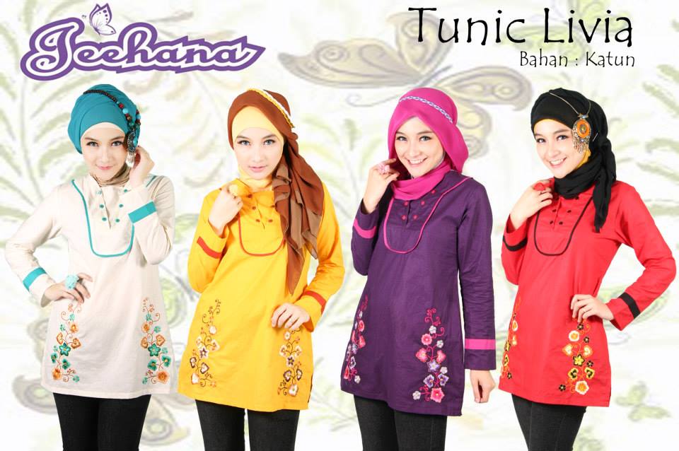 Livia Tunik jual jeehana tunik livia ainha butik Livia Tunik jual jeehana tunik livia ainha butik