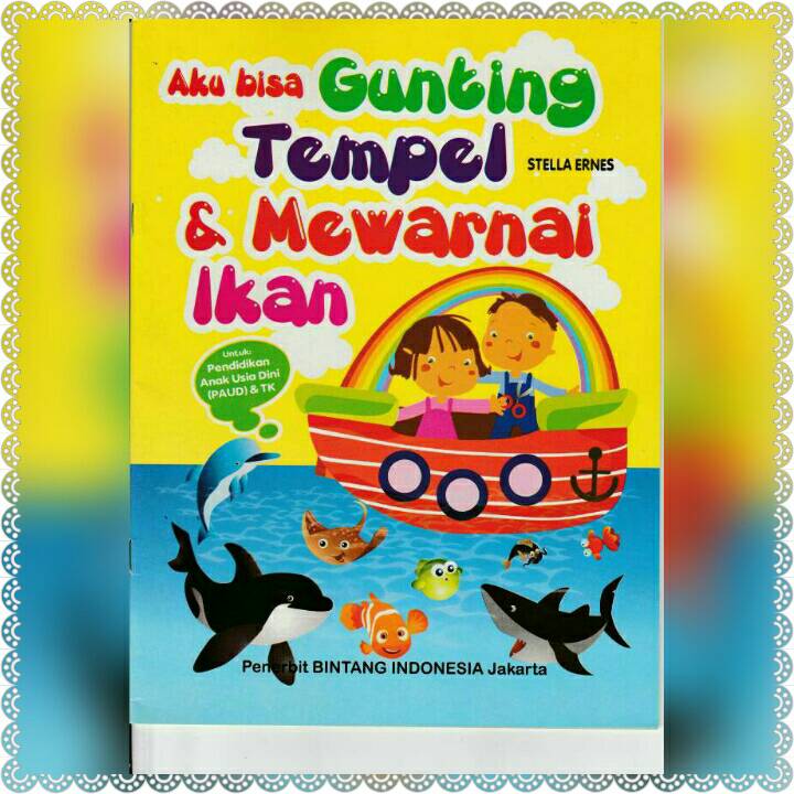 jual buku edukasi aku bisa gunting tempel dan mewarnai jual buku edukasi aku bisa gunting tempel dan mewarnai