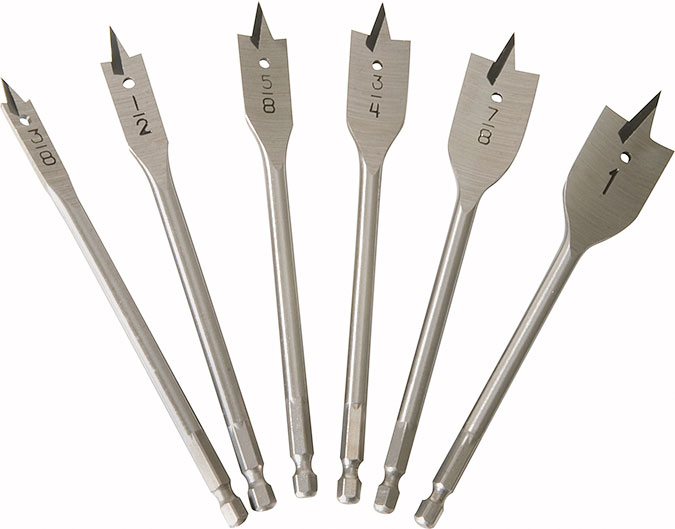 jual mata bor kayu kipas set wood spade bit 6pc natz jual mata bor kayu kipas set wood spade bit 6pc natz