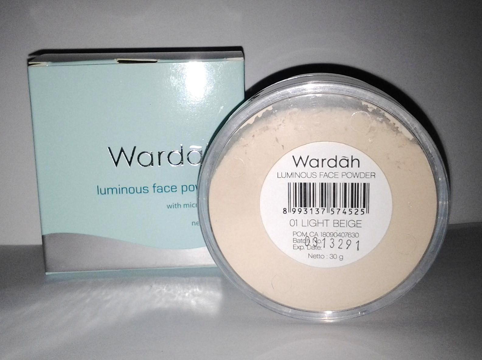 BEDAK TABUR WARDAH LUMINOUS FACE POWDER