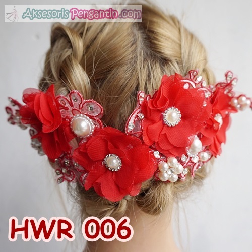 jual headpiece l aksesoris rambut pengantin merah l jual headpiece l aksesoris rambut pengantin merah l